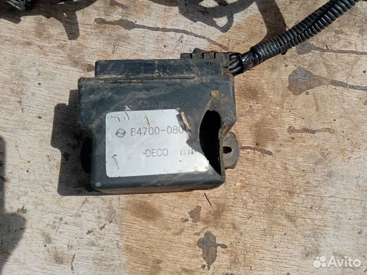 Реле свечей накала на Сан Енг Рекстон II 07г