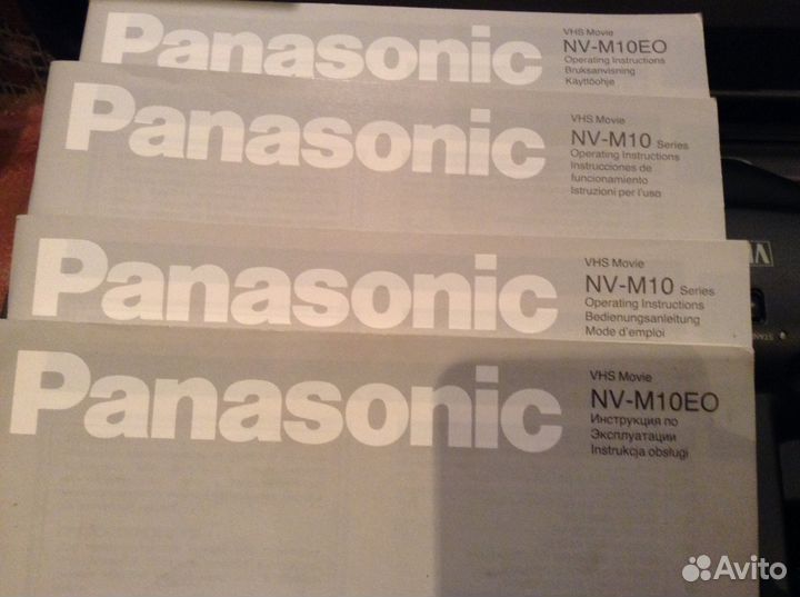 Винтажная Panasonic M-10 VHS