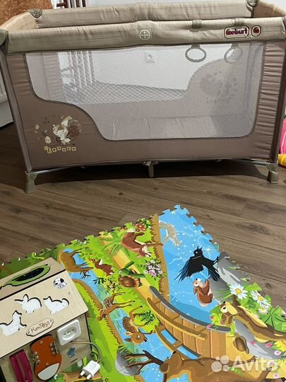 Детская кровать манеж