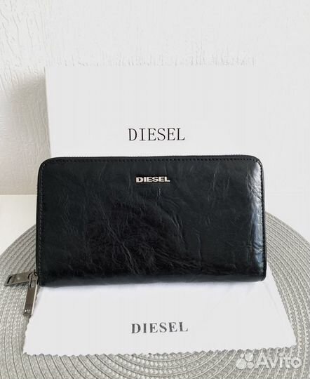 Мужской кожаный клатч Diesel мужская сумка барсетк