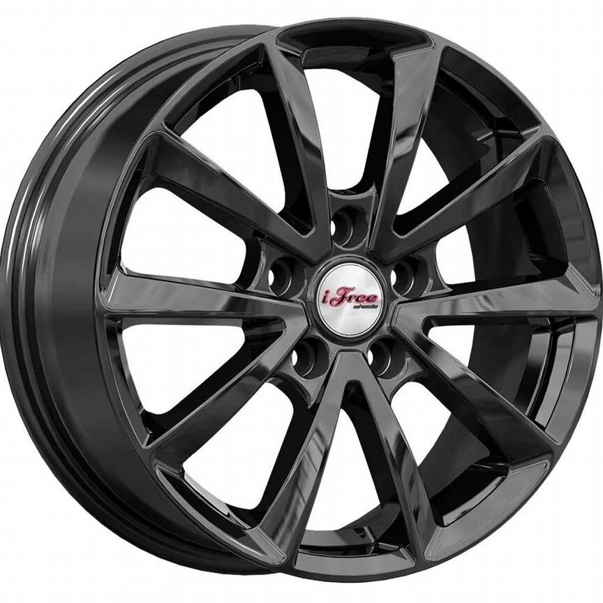 Диски iFree Скайрим 6.5x16 5x114.3 ET43 D67.1 BK