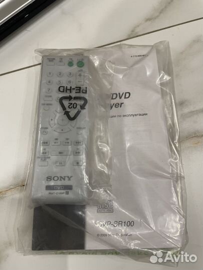 CD/DVD проигрыватель Sony DVP-SR100