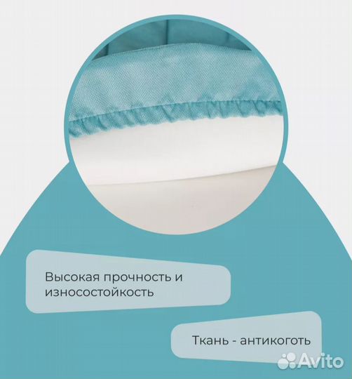 Чехлы на стул eames. Бирюзовые