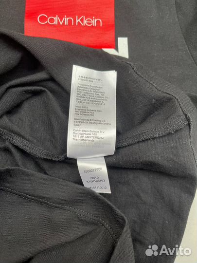 Calvin Klein лонгслив мужской