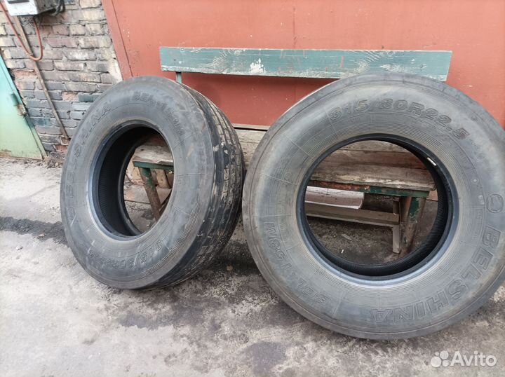 Шина грузовая 315/80 R22.5 Белшина Бел-158M Рулева