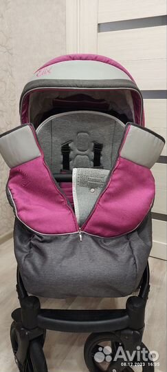 Прогулочная коляска camarelo elix фуксия