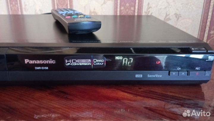 Dvd рекордер panasonic