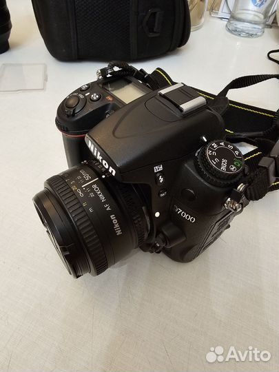 Зеркальный фотоаппарат nikon d7000 +18-140mm+50mm