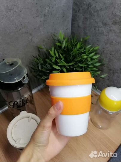 Кружка для кофе чая, бутылка, банка таблетница