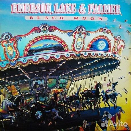 Emerson lake AND palmer - Black Moon (LP, Used)