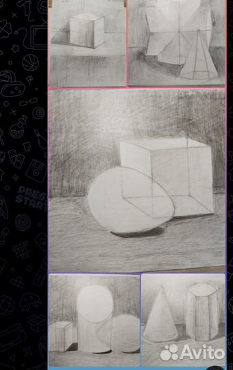 Рисунки в школу/садик на заказ