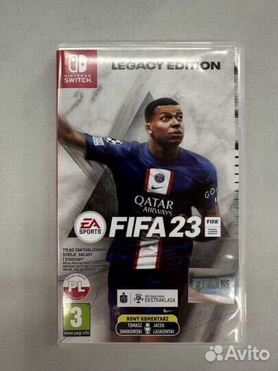FIFA 2023 для Nintendo Switch, картридж