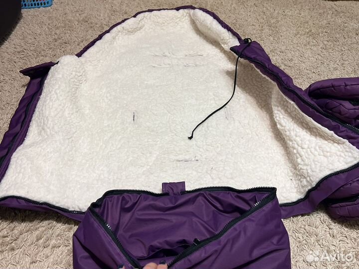 Теплый конверт в коляску bonopo