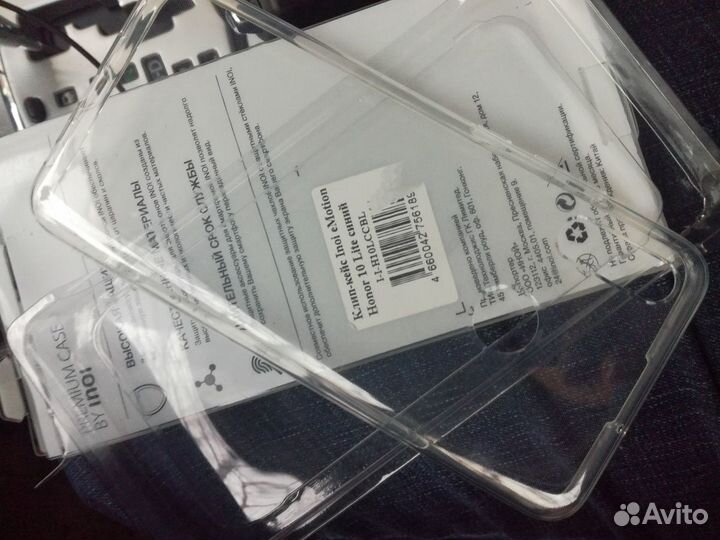 Чехол силиконовый новый Honor 10 Litе