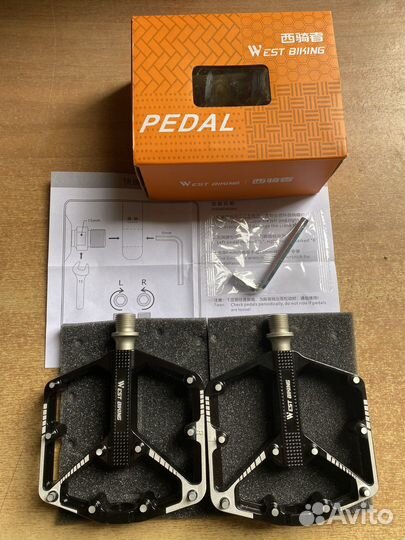 Педали для велосипеда на промах 