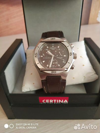 Часы certina ds cascadeur C536.8022.42.31. Обмен