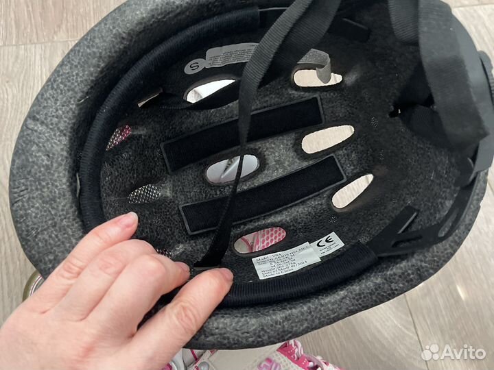 Роликовые коньки+шлем