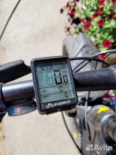 Велокомпьютер беспроводной Inbike, 2.1 дюйма