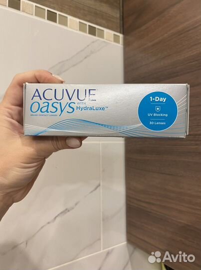 Линзы контактные acuvue oasys 1 day