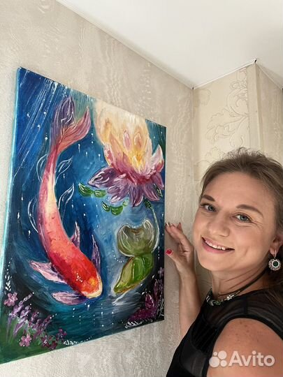 Картина маслом на холсте 40*50 2500