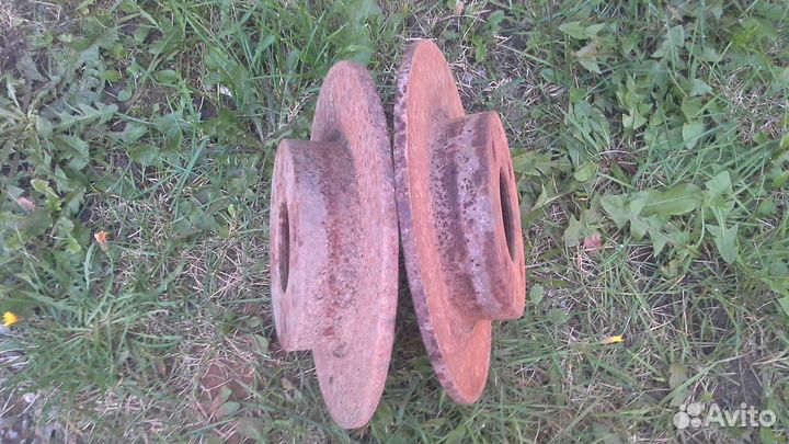 Тормозные диски передние Ауди 80 Б3