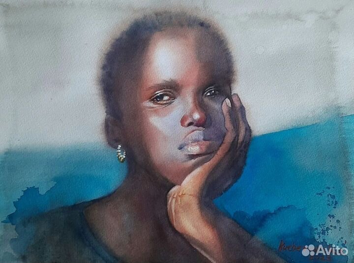 Портрет на заказ по фото от частного художника