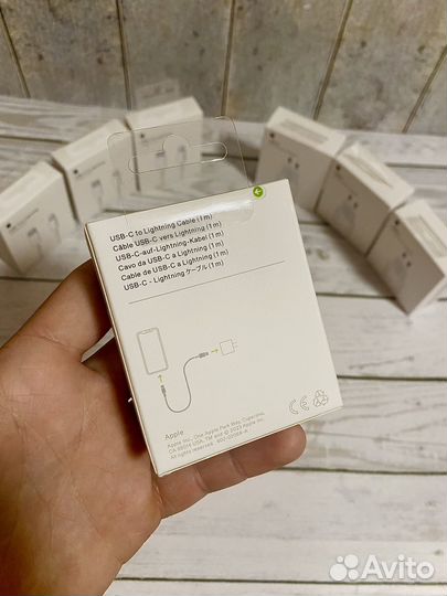 Блок питания 20W / Провод type-c lightning