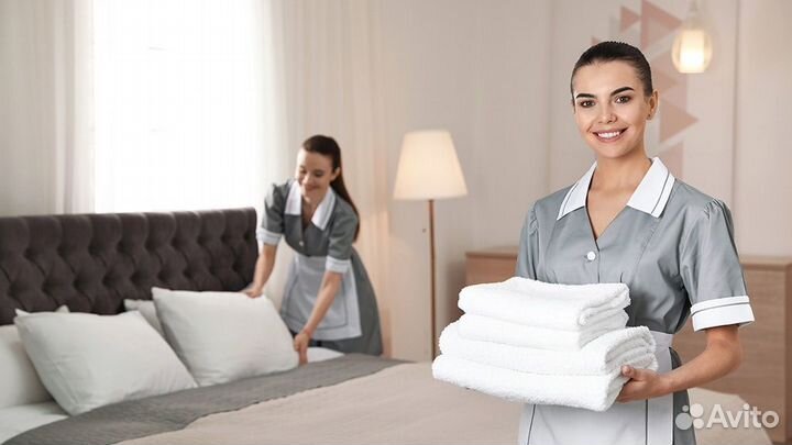 Горничная с проживанием и питанием