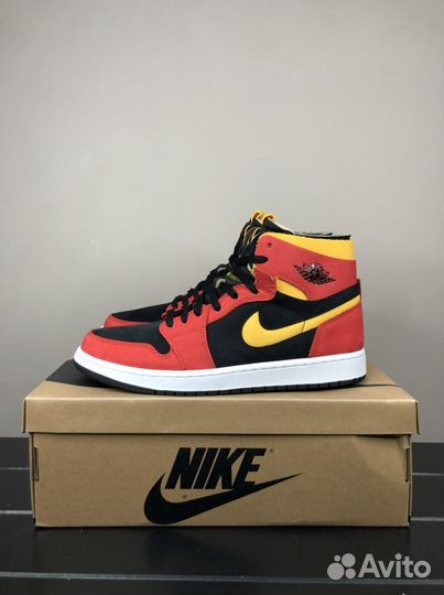 Jordan 1 High Zoom cmft Chile Red (10.5us - 43.5ру