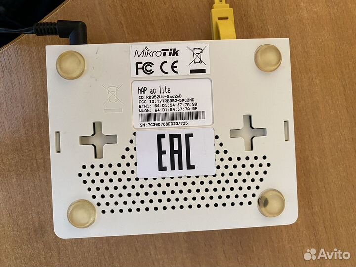 Роутер MikroTik hAP ac lite