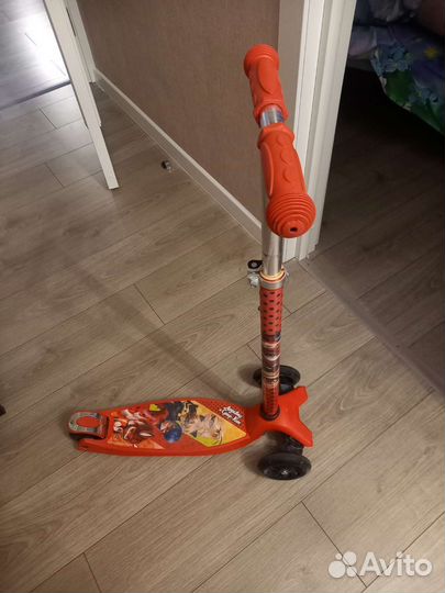 Самокат детский трехколесный бу
