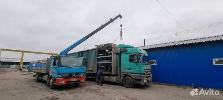 Mercedes-Benz Actros 1840 с КМУ, 2002