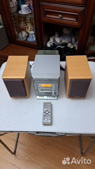 Муз.центр Panasonic.Блютуз.Он как новый Звук огонь