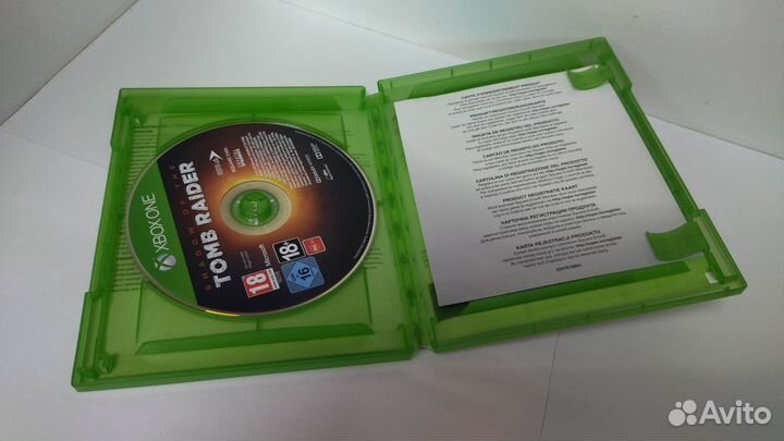 Игровые диски. Xbox One Shadow Of The Tomb Raider