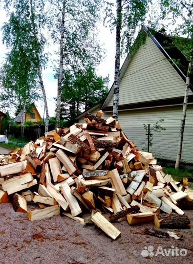 Дрова в укладку любого объема Осиновые в Сертолово