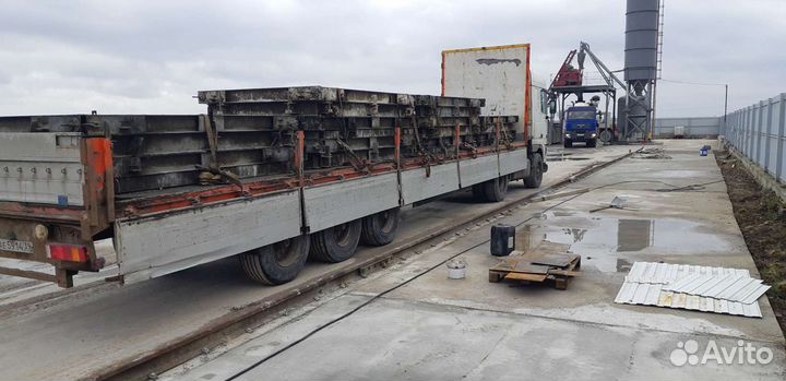 Услуги полуприцепа-длинномера,бортовая платформа