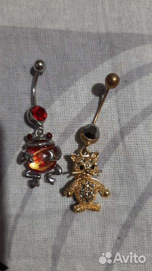 Пирсинг в пупок