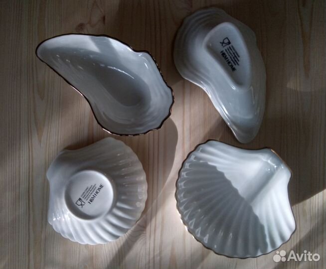 Блюдца, соусники, тарелки, ракушки hm home