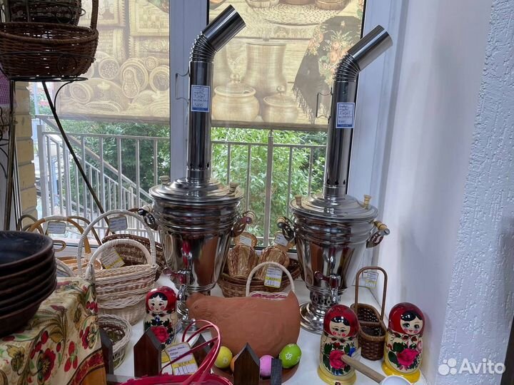 Самовар на дровах 5 и 7 литров