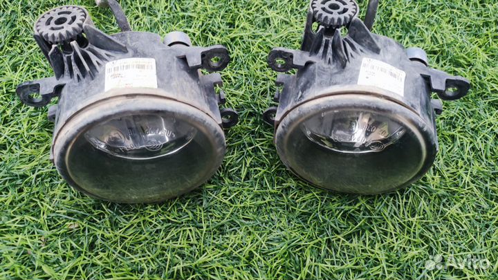 Противотуманные фары на Land Rover