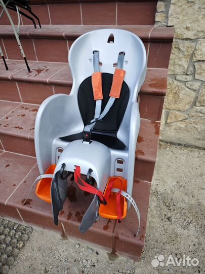 Детское велокресло на багажник