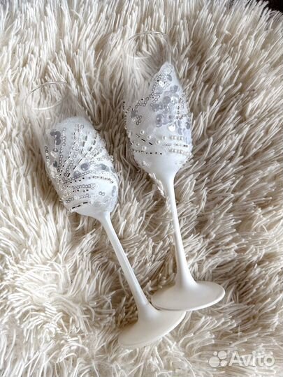 Новые свадебные бокалы