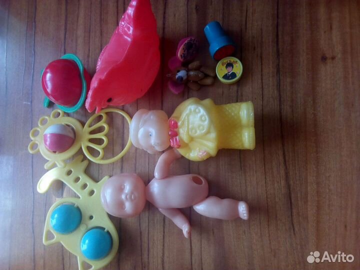 Кубики деревянные, погремушки, игрушки СССР