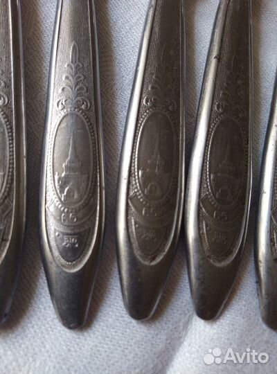 Вилки столовые старинные Адмиралтейство СССР