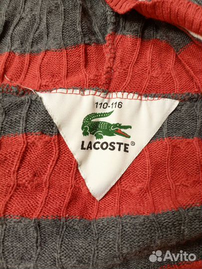 Lacoste кофта с капюшоном 110/116