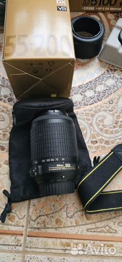 Фотоаппарат Nikon D5100 Double VR Zoom Kit