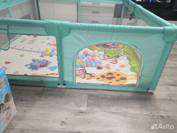 Большой детский манеж