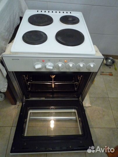 Плита электрическая бу с духовкой и грилем