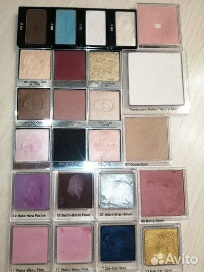 Dior, Shiseido, Lancome