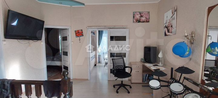 3-к. квартира, 64 м², 2/2 эт.